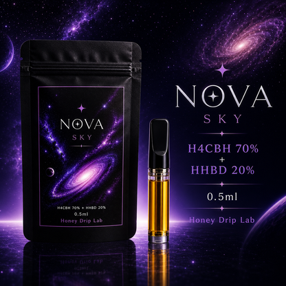 NOVA SKY｜H4CBH 70% + HHBD 20%｜0.5ml , 1ml