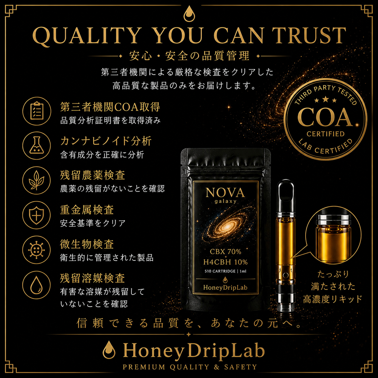 NOVA galaxy | CBX 70%H4CBH10% | 0.5ml , 1ml