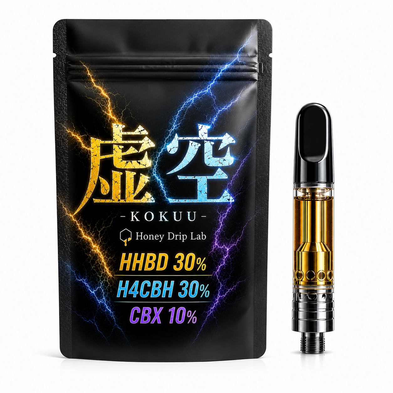 虚空 -KOKUU- | HHBD30% + H4CBH30% + CBX10% | 0.5,1ml