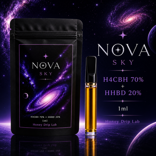 NOVA SKY｜H4CBH 70% + HHBD 20%｜0.5ml , 1ml